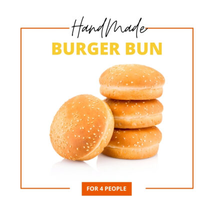 Burger Bun-4 Pcs / বার্গার বান- ৪ পিছ